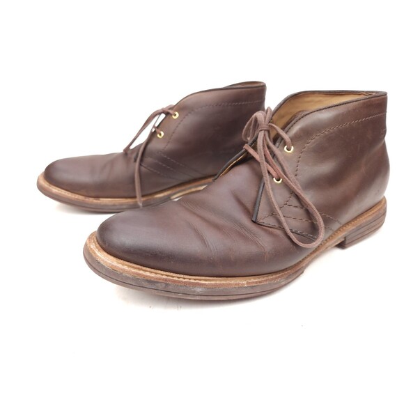 UGG Dagmann Men's Size 12 US Grizzly Brown Leather Chukka Ankle Boots 1018684 - Picture 4 of 11